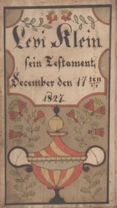 Ex libris per Levi Klein